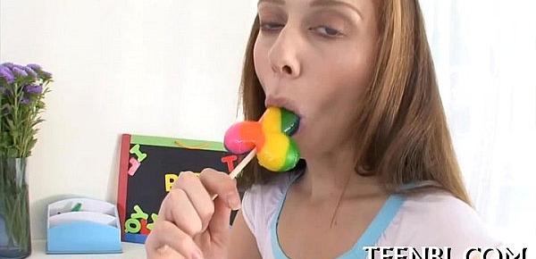  Electrifying shlong sucking delight